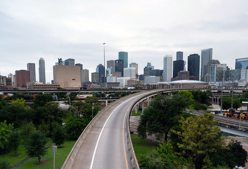 houston-highway-downtown