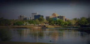Skyline of Midland, Texas.