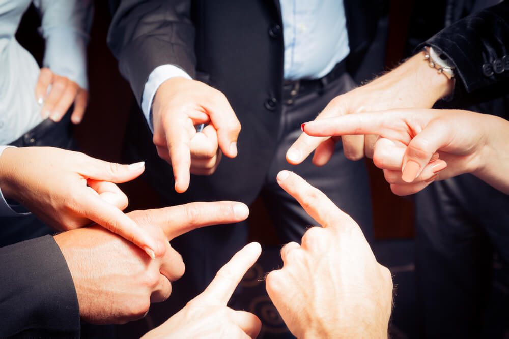 accident victims Team Blaming Each Other