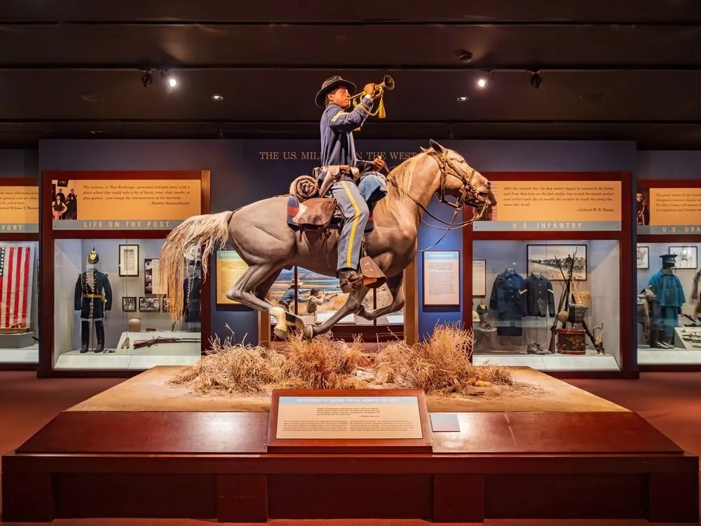 Interior view of the Western Heritage Museum.